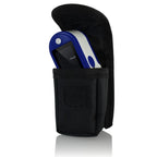 AccuMed CMS-50DL Finger Pulse Oximeter Blood Oxygen SpO2 Sports and Aviation Monitor - Blue
