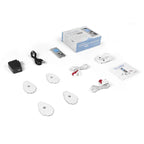 AccuMed Rechargeable Tens Unit Muscle Stimulator EMS Electronic Pulse Massager Stim Machine for Physical Therapy Back and Neck Pain Relief Portable Electric Tinge Electro-Therapy 8 Modes (AP210)