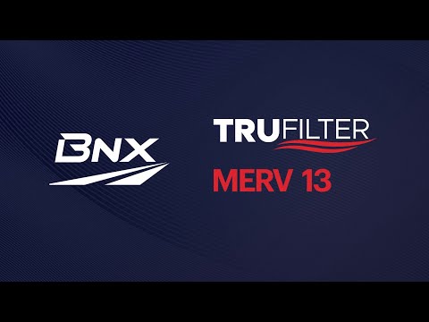 BNX TruFilter 20x25x1 MERV 13 Pleated Air Filter - Made in USA - Electrostatic Charged HVAC AC Furnace Filters - Removes Pollen, Mold, Bacteria, Smoke (4 Pack)