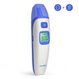 AccuMed AT2103 Non-Contact Infrared Thermometer for Forehead, Body, Surface  & Room