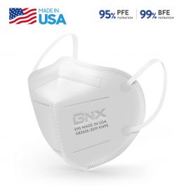 BNX 500-Pack KN95 Face Mask, Disposable Particulate KN95 Mask Made In ...