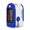 AccuMed CMS-50DL Finger Pulse Oximeter Blood Oxygen SpO2 Sports and Aviation Monitor - Blue