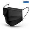 AccuMed 50-Pack ASTM Level 2 Medical Face Mask, Surgical Mask. FDA Cleared, 510K, General Surgery Medical Mask, Disposable Medical Face Mask (50-Count), Black