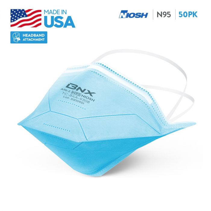 BNX N95 Mask Respirators & KN95 Mask Manufacturer - Made in USA - NIOSH  Certified