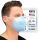 BNX 20-Pack KN95 E95 Protective Face Mask, Disposable Particulate Mask Made in USA, Protection Against Dust, Pollen and Haze, Light Blue  (20 Pack) (Earloop) (Model: E95)