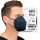BNX 20-Pack KN95 E95 Protective Face Mask, Disposable Particulate Mask Made in USA, Protection Against Dust, Pollen and Haze, Navy (20 Pack) (Earloop) (Model: E95)