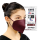 BNX 20-Pack KN95 E95M Protective Face Mask, Disposable Particulate Mask Made in USA, Protection Against Dust, Pollen and Haze, Red (20 Pack) (Earloop) (Model: E95M)