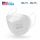BNX 500-Pack KN95 Face Mask, Disposable Particulate KN95 Mask Made in USA, Protection Against Dust, Pollen and Haze (500 Pack) (Earloop) (Model: E95) White