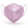 BNX 20-Pack KN95 E95 Protective Face Mask, Disposable Particulate Mask Made in USA, Protection Against Dust, Pollen and Haze, Violet (20 Pack) (Earloop) (Model: E95) Violet. Size: Adult Large