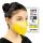 BNX 20-Pack KN95 E95M Protective Face Mask, Disposable Particulate Mask Made in USA, Protection Against Dust, Pollen and Haze, Yellow (20 Pack) (Earloop) (Model: E95M) Size: Adult Medium