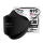 BNX N95 Mask Black NIOSH Certified MADE IN USA Particulate Respirator Protective Face Mask, Tri-Fold Cup/Fish Style, (50-Pack, Approval Number TC-84A-9362 / Model F95B) (Headband) Black