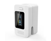 CMS50D4 Finger Pulse Oximeter Blood Oxygen SpO2 Sports and Aviation Monitor - White